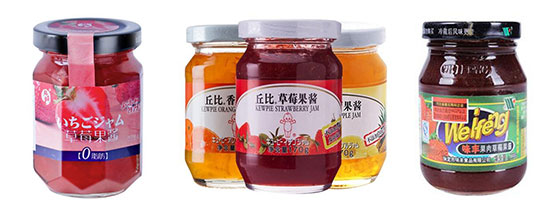 大型草莓醬全自動灌裝機(jī)生產(chǎn)線樣品圖