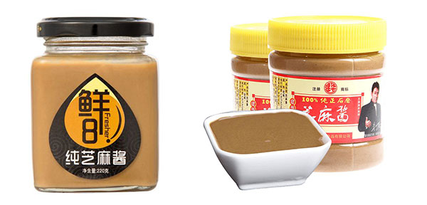 芝麻醬灌裝機(jī)生產(chǎn)線樣品圖